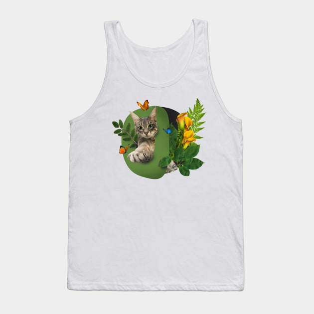 Custom Art : Okidochat 1 Tank Top by leBoosh-Designs